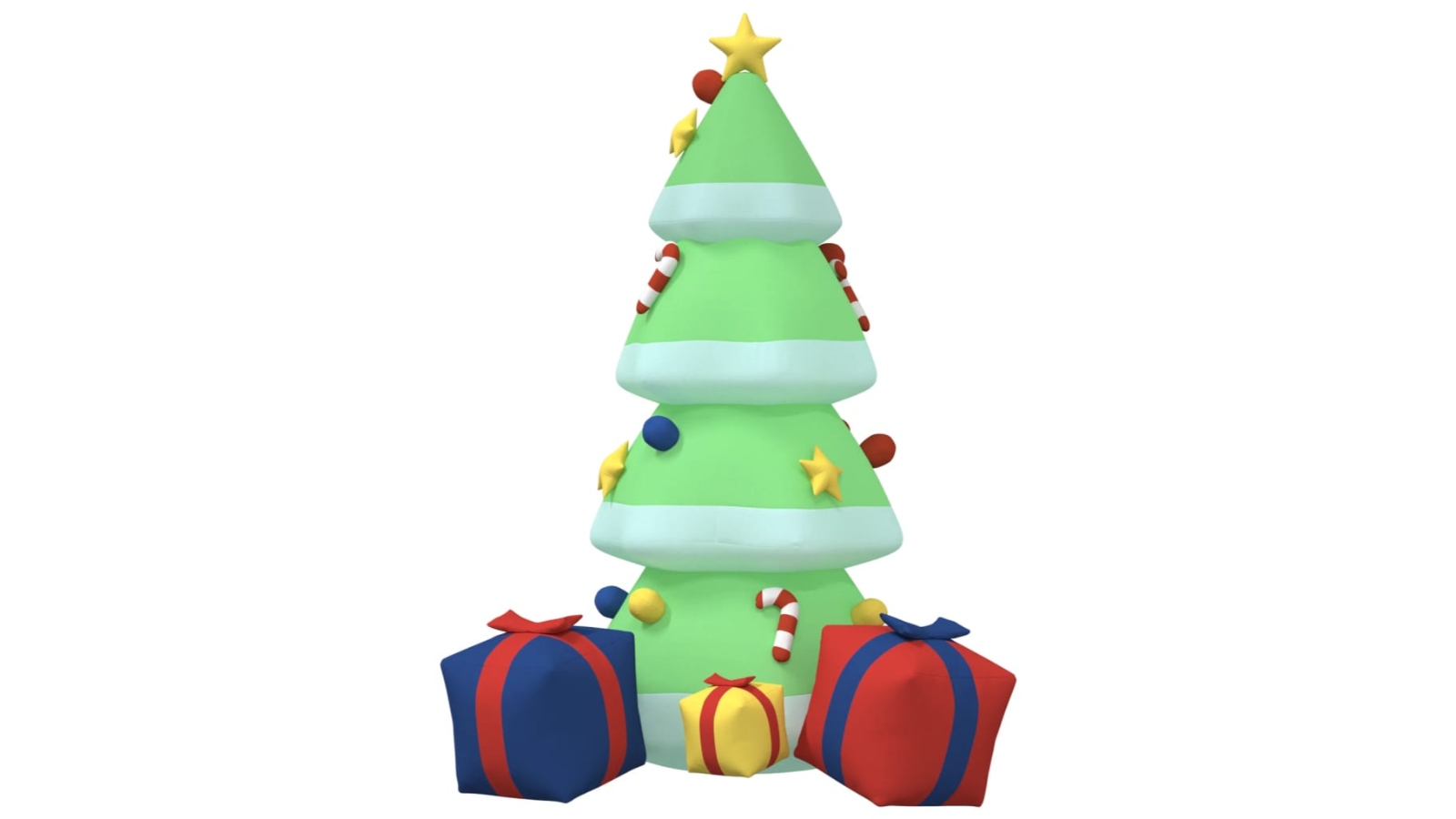 vidaXL Inflatable Christmas Tree with LED - 240cm