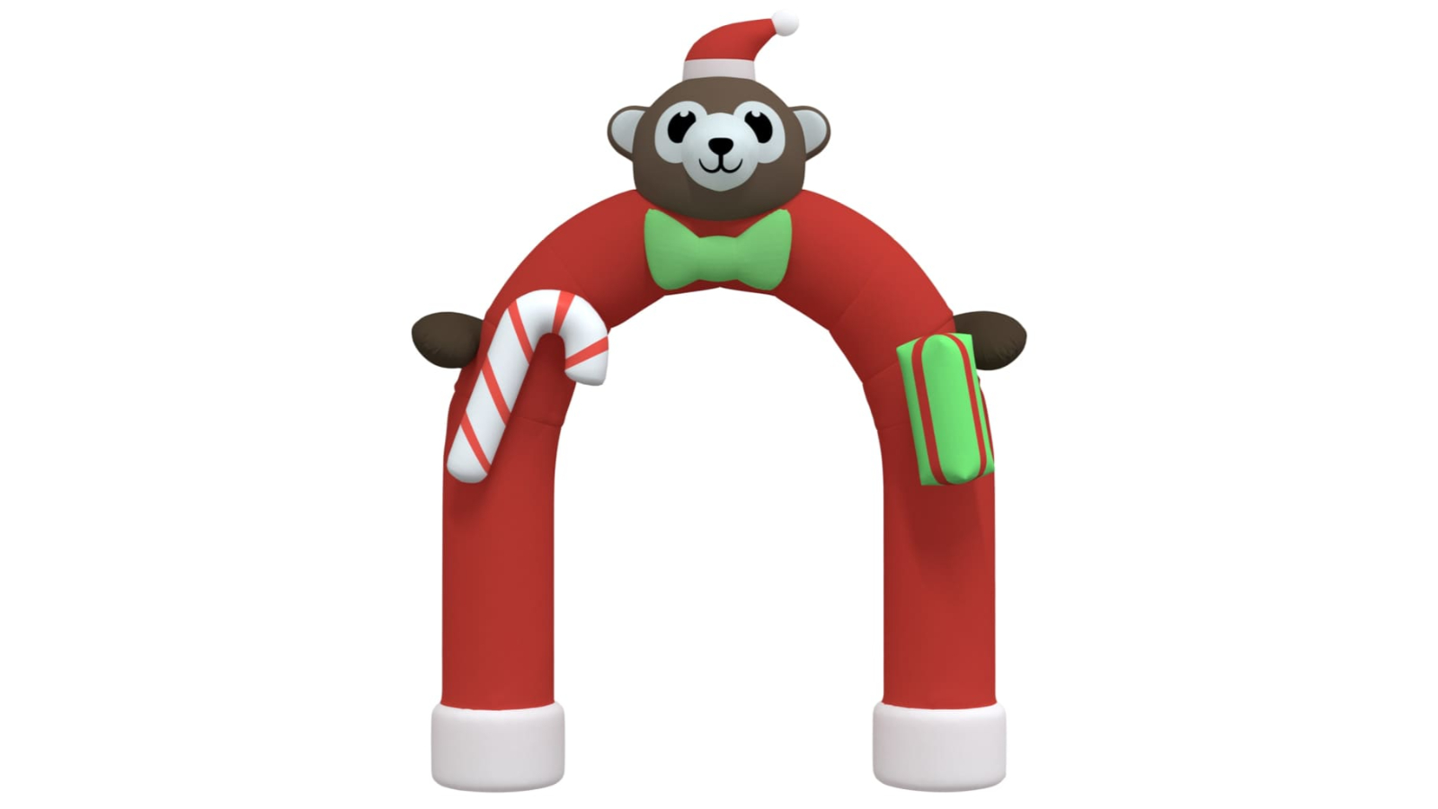 vidaXL Christmas Inflatable Arch Gate LED - 380cm
