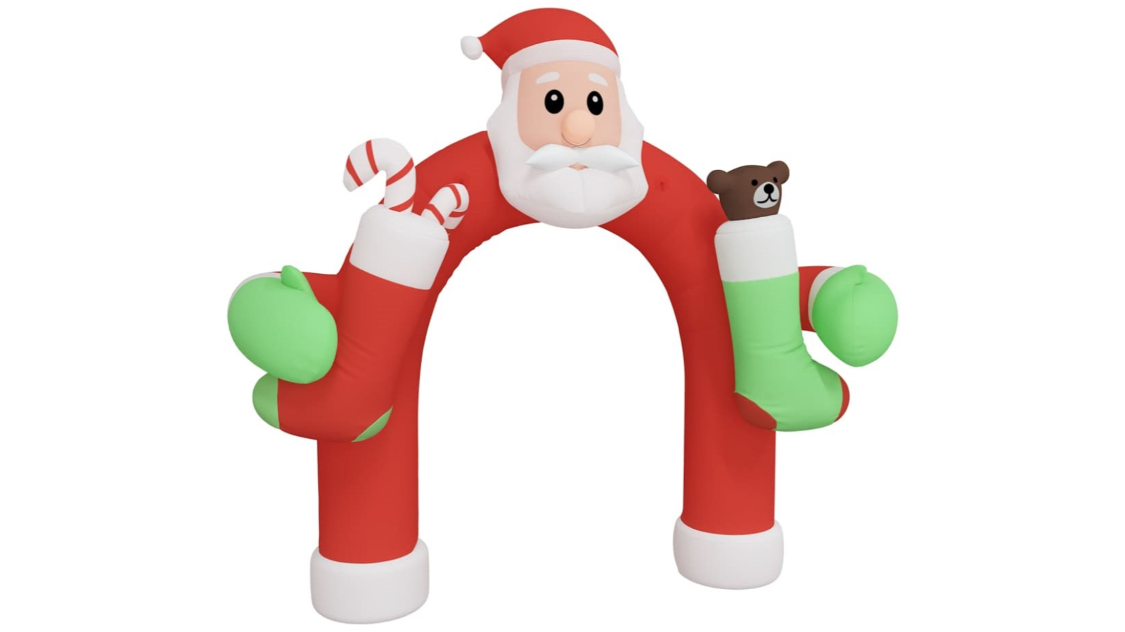 vidaXL Christmas Inflatable Arch Gate LED - 320cm
