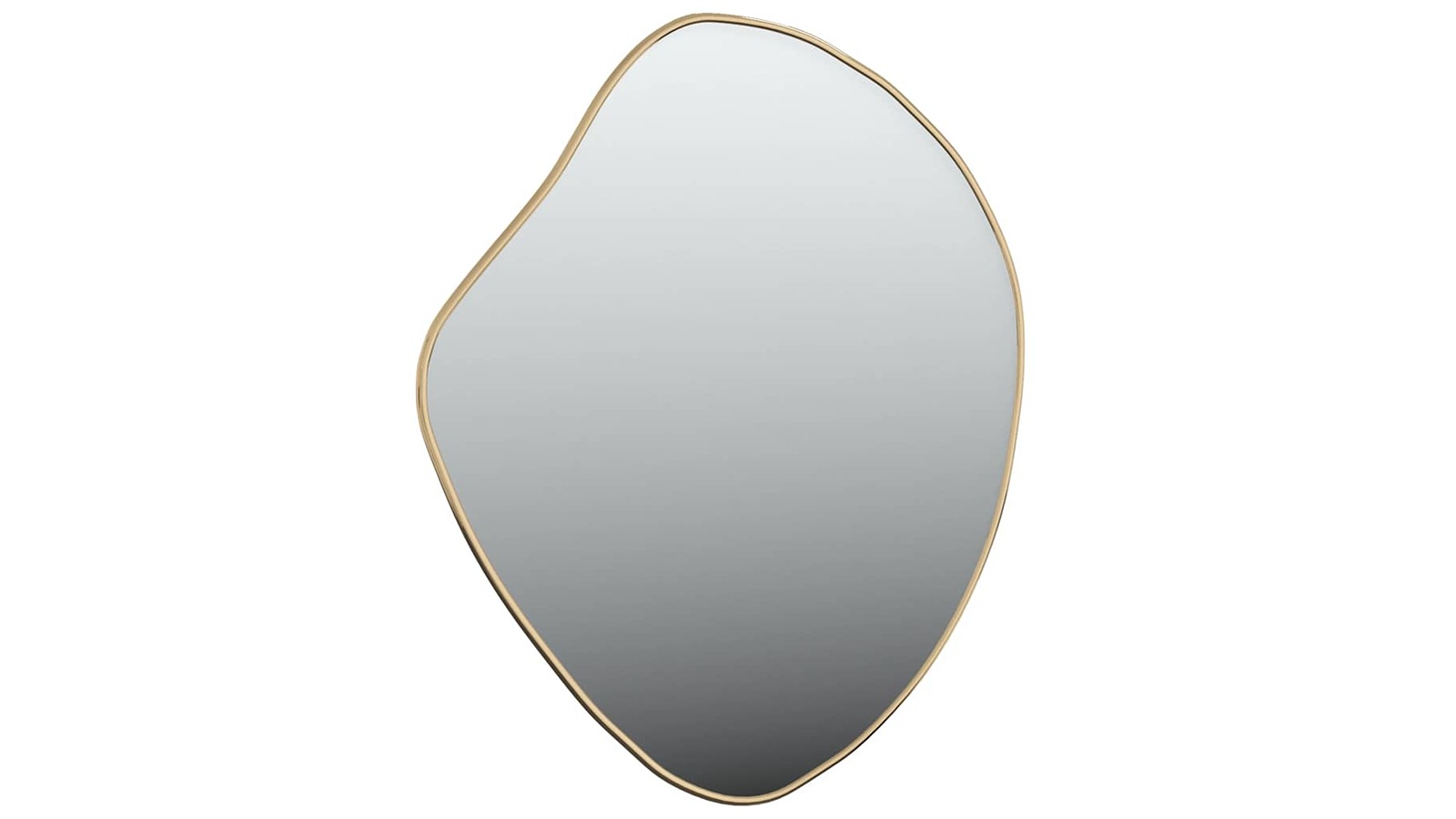 vidaXL Gold Wall Mirror - 50 x 40cm
