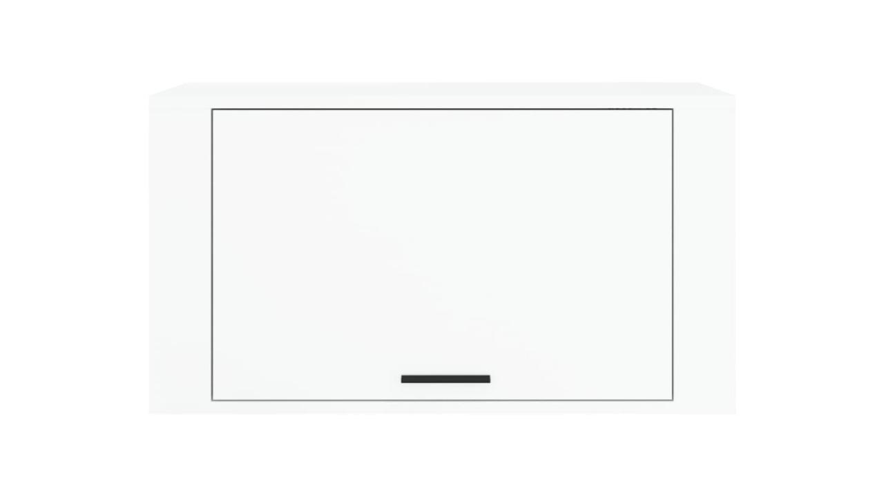 vidaXL Wall-mounted Shoe Cabinet - High Gloss White