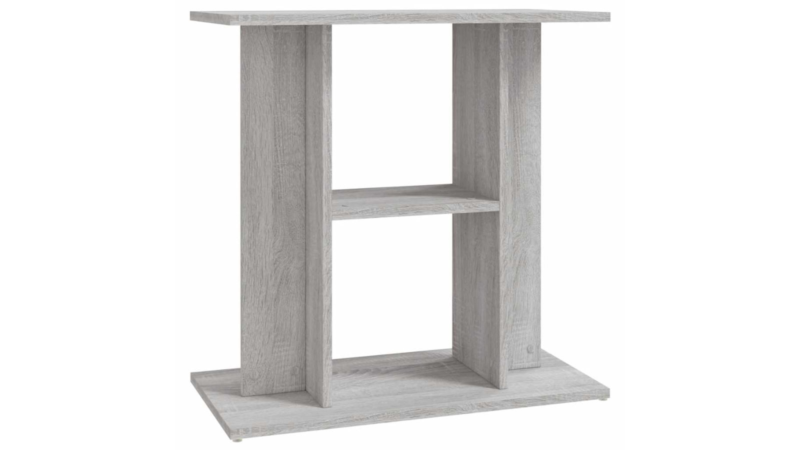 vidaXL 60 x 30 x 60cm Engineered Wood Aquarium Stand - Grey Sonoma