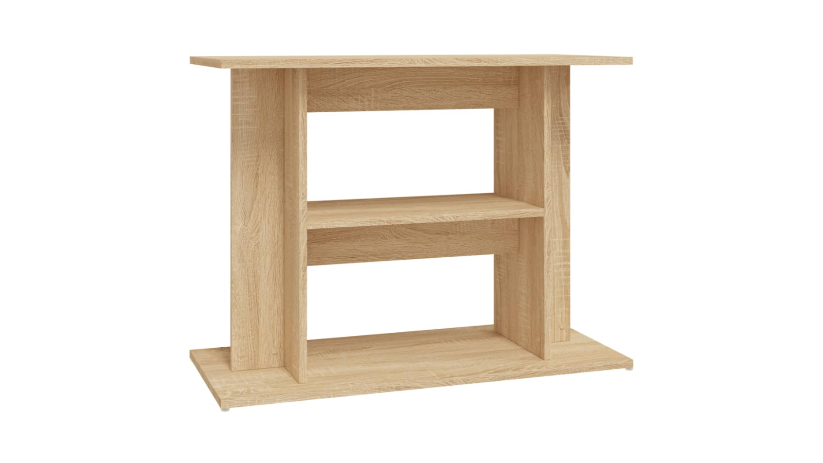 vidaXL 80 x 35 x 60cm Engineered Wood Aquarium Stand - Sonoma Oak