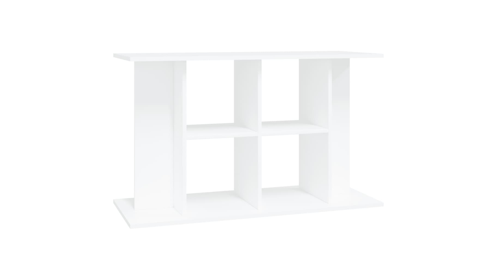 vidaXL 100 x 40 x 60cm Engineered Wood Aquarium Stand - White