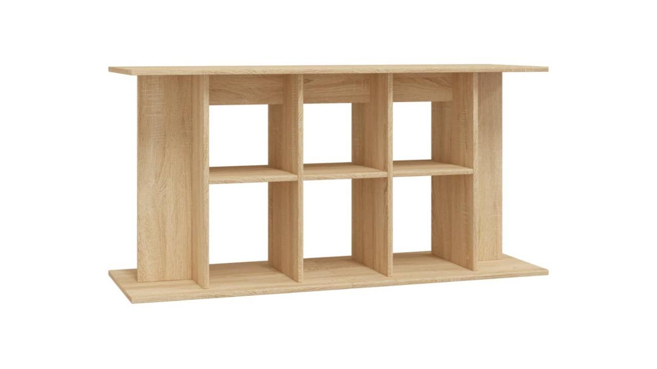vidaXL 120 x 40 x 60cm Engineered Wood Aquarium Stand - Sonoma Oak