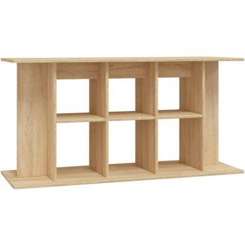 vidaXL 120 x 40 x 60cm Engineered Wood Aquarium Stand - Sonoma Oak