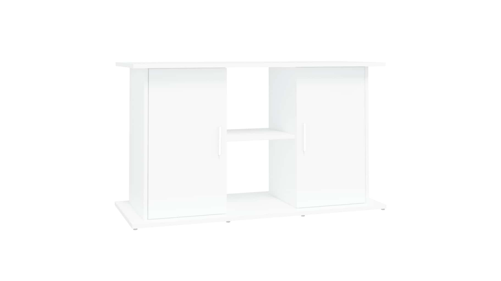 vidaXL 101 x 41 x 58cm Engineered Wood Aquarium Stand - White