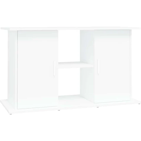 vidaXL 101 x 41 x 58cm Engineered Wood Aquarium Stand - White