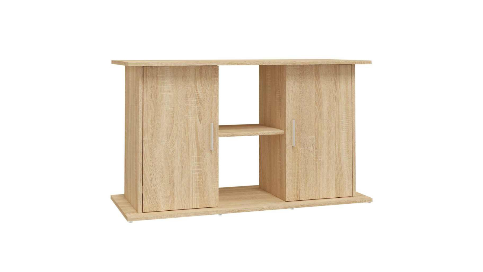 vidaXL 101 x 41 x 58cm Engineered Wood Aquarium Stand - Sonoma Oak