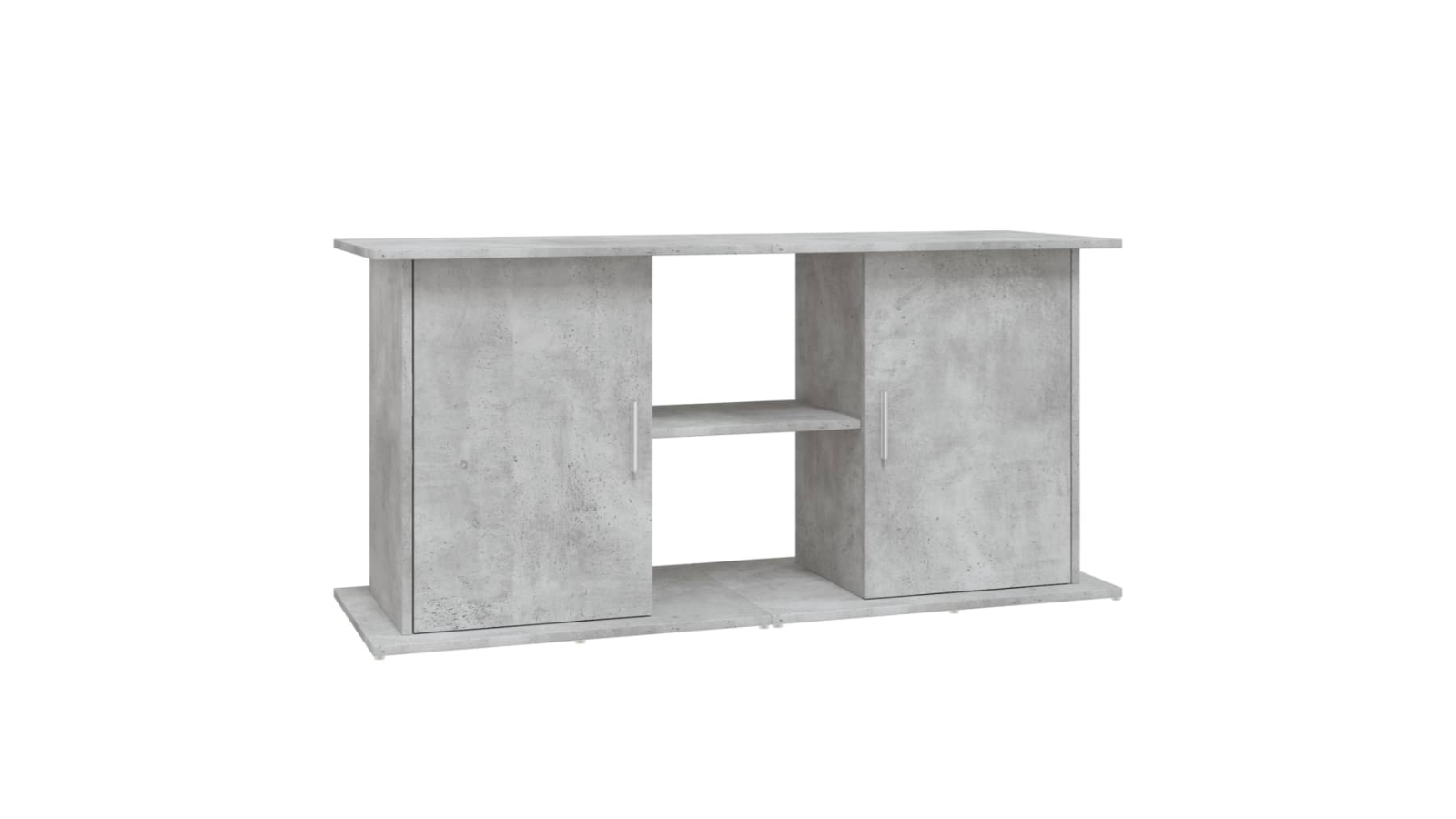 vidaXL Concrete Grey Engineered Wood 121 x 41 x 58cm Aquarium Stand