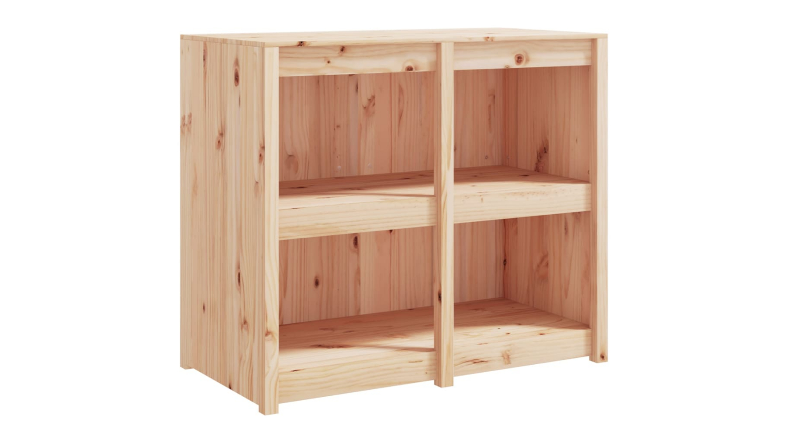 vidaXL MEPPEL 106 x 55 x 92cm Solid Pinewood Outdoor Kitchen Cabinet