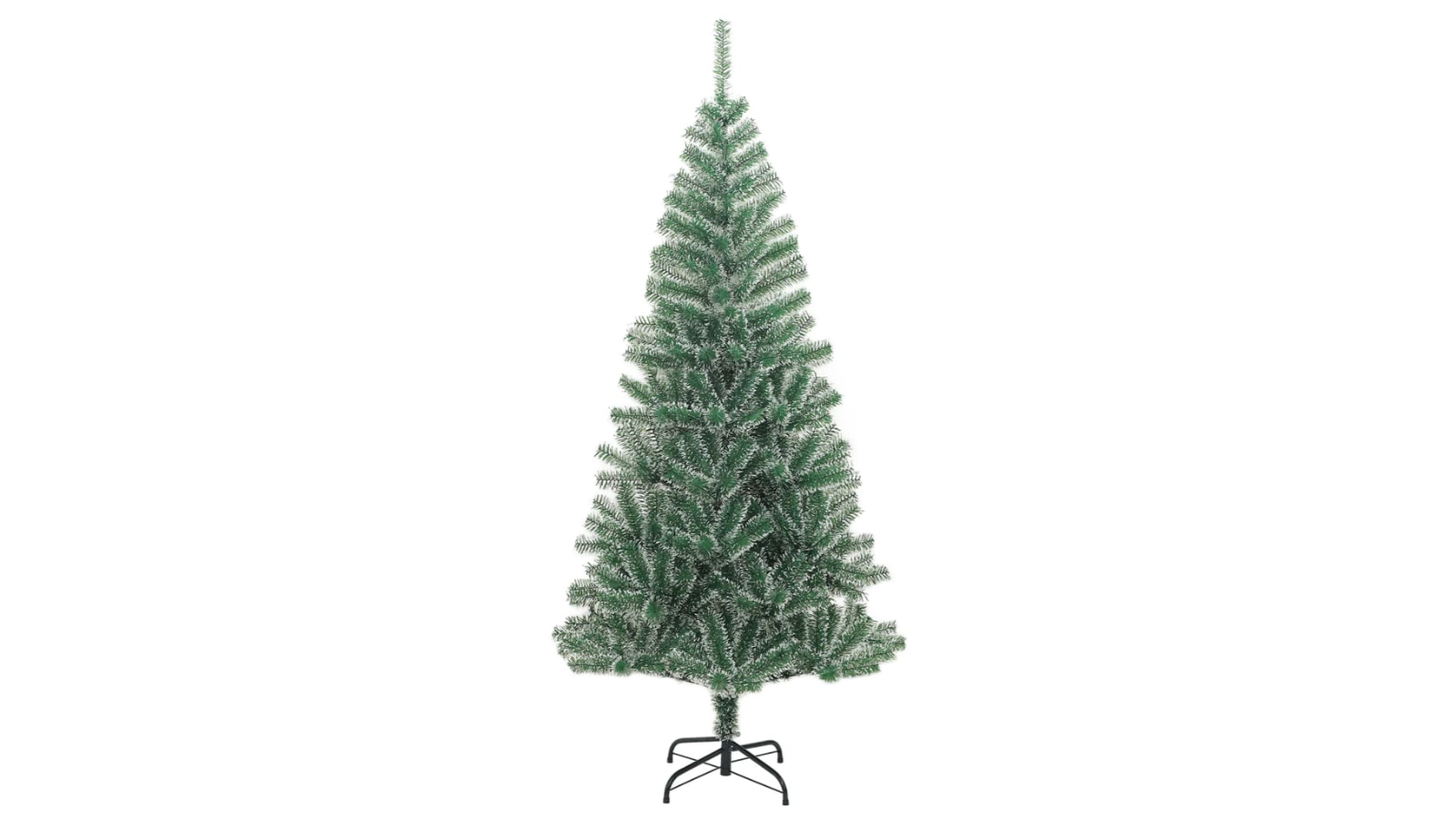 vidaXL Green Artificial Christmas Tree with Flocked Snow - 150cm