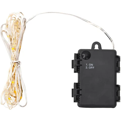 vidaXL LED String Light with 66 LED and Fan - 10.5 x 14 x 20.5cm