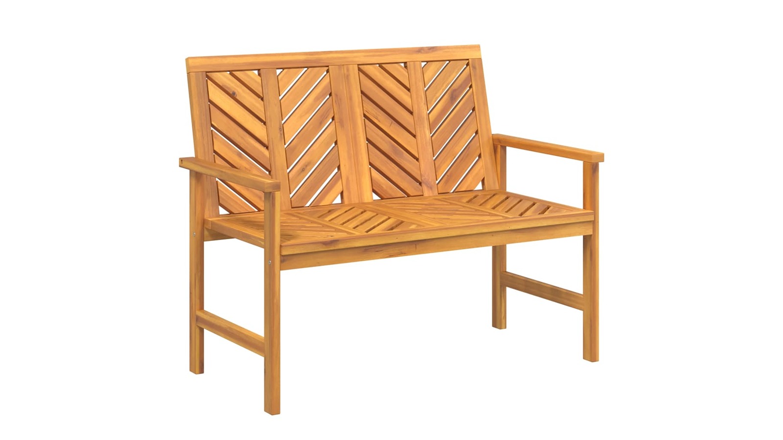 vidaXL Solid Acacia Wood 109cm Garden Bench