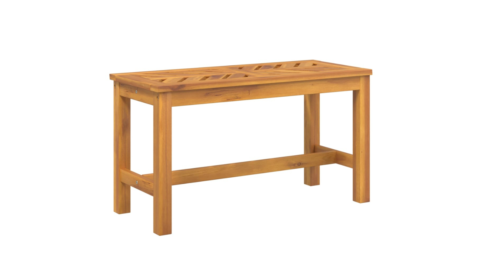 vidaXL Solid Wood Acacia Garden Bench - 80cm