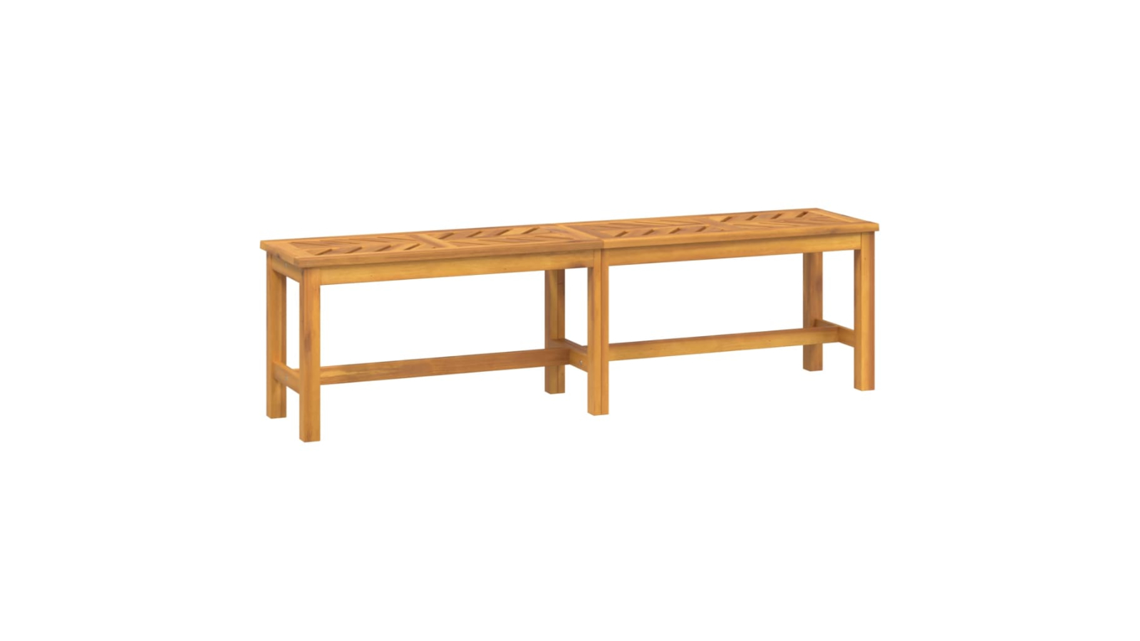 vidaXL Solid Wood Acacia 150cm Garden Bench