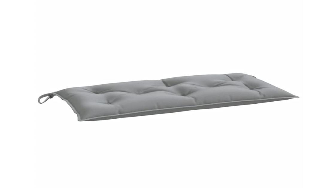 vidaXL Oxford Fabric Grey Garden Bench Cushion - 110 x 50 x 7cm | Harvey Norman