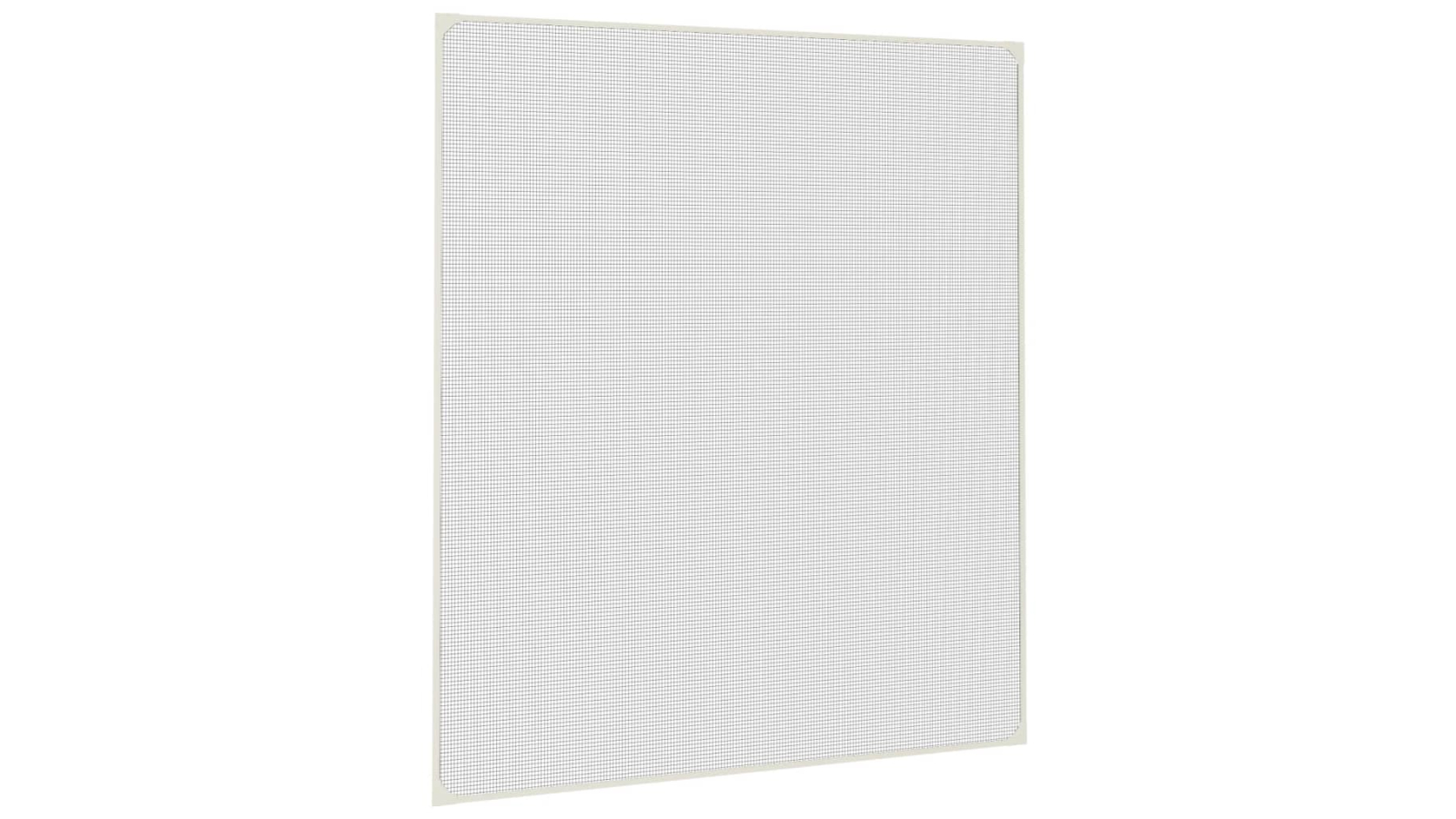 vidaXL White Magnetic Insect Screen for Window - 130 x 150cm
