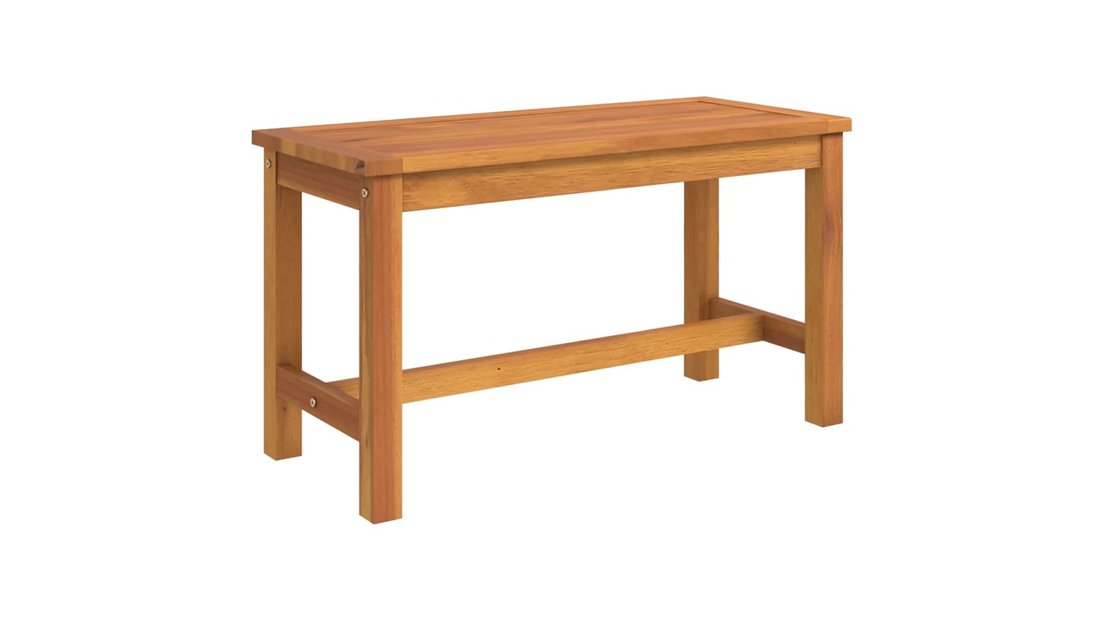 vidaXL Solid Acacia Wood 80 x 35 x 45cm Garden Bench