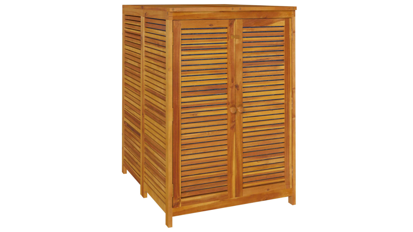vidaXL Solid Wood Acacia 70 x 87 x 104cm Garden Storage Box