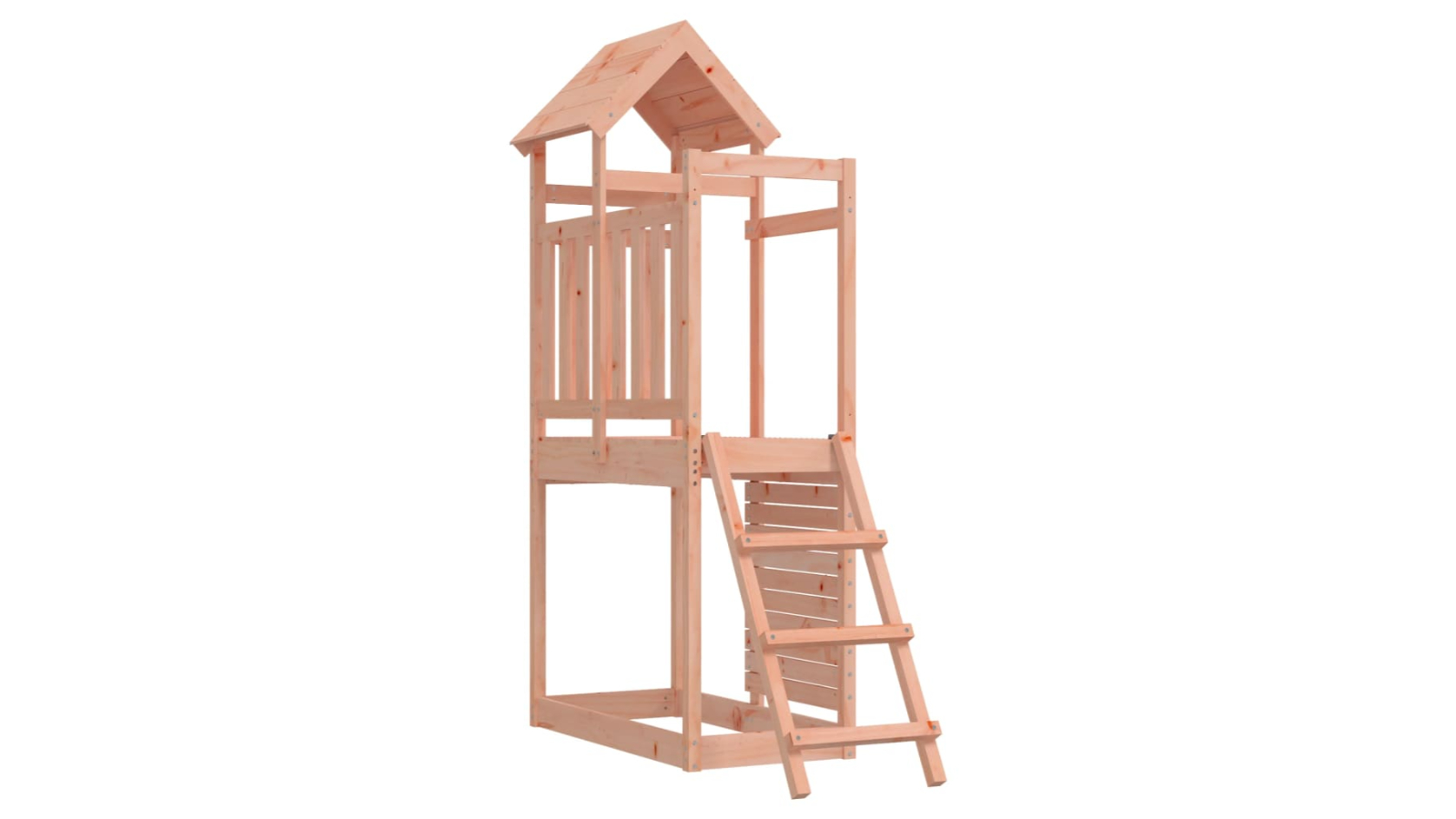 vidaXL Solid Wood Douglas Outdoor Playset - 52.5 x 110.5 x 214cm