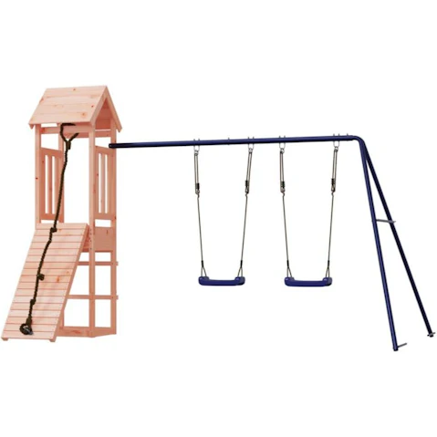 vidaXL Solid Douglas Wood Outdoor Playset - 308 x 196 x 207cm