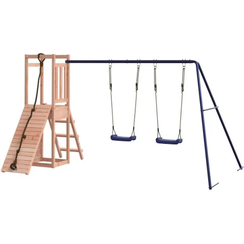 vidaXL Solid Douglas Wood Outdoor Playset - 308 x 184 x 169cm