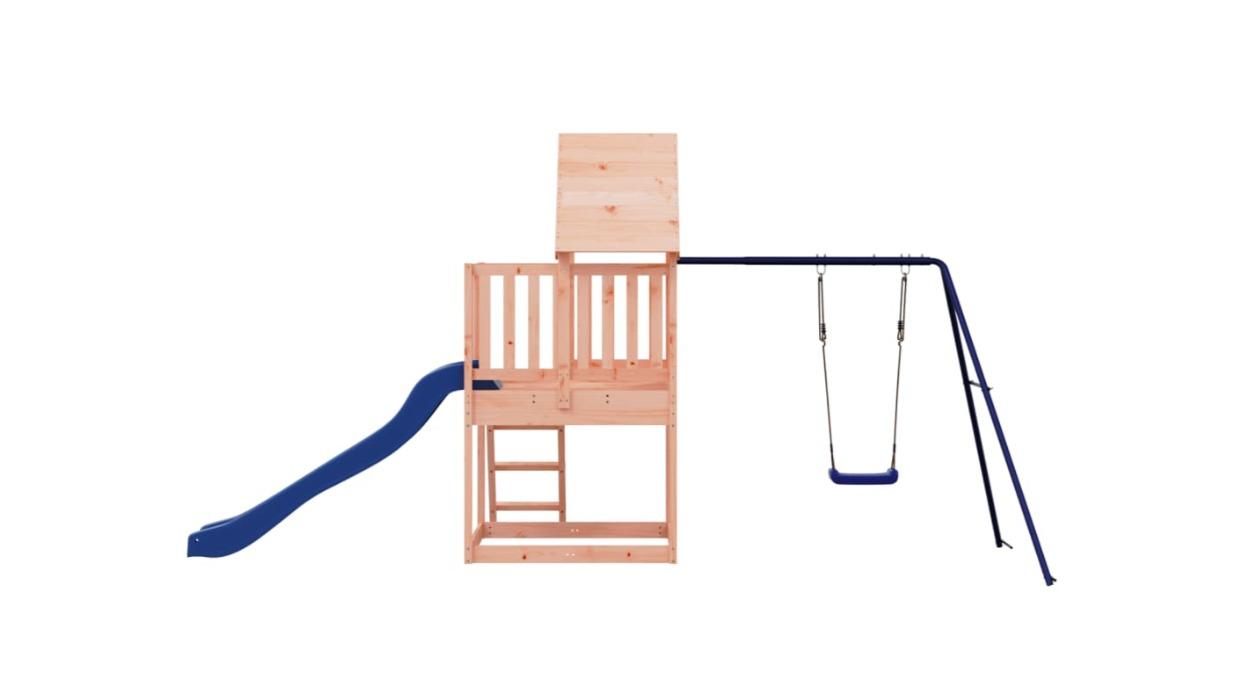 vidaXL Solid Douglas Wood Outdoor Playset - 435 x 235 x 228cm