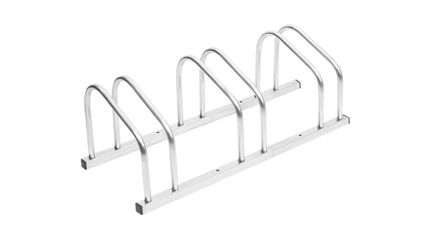 vidaXL Galvanised Steel Bike Rack for 3 Bike