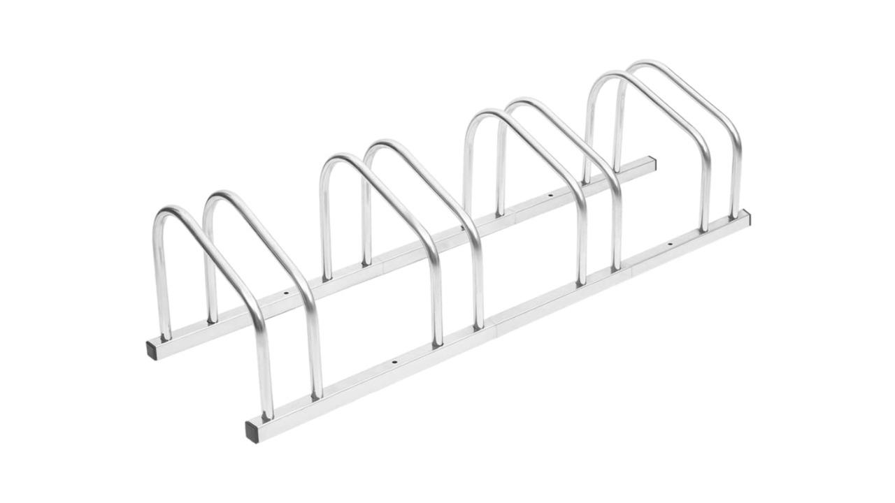 vidaXL Galvanised Steel Bike Rack for 4 Bike