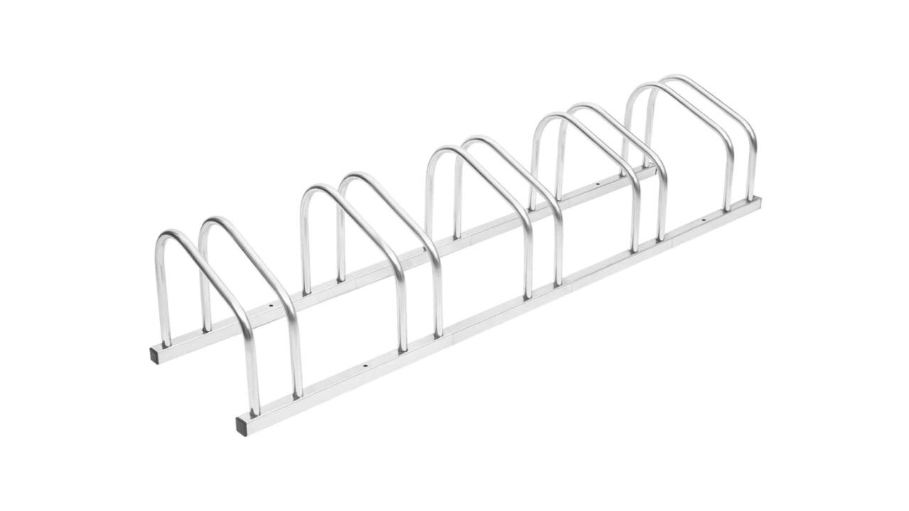 vidaXL Galvanised Steel Bike Rack for 5 Bike