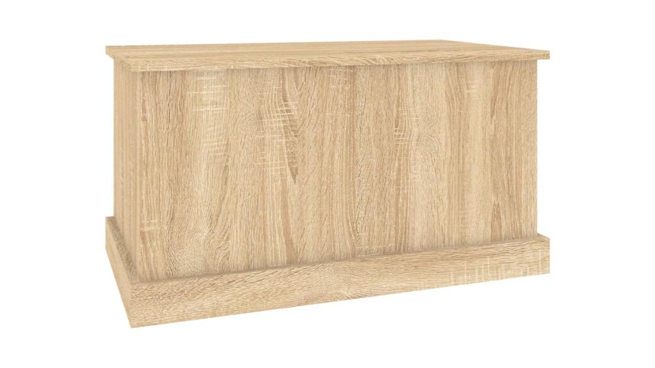 vidaXL 70 x 40 x 38cm Engineered Wood Storage Box - Sonoma Oak