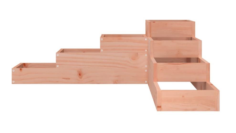 vidaXL 4-Tier Solid Douglas Wood 106 x 104.5 x 36cm Garden Planter