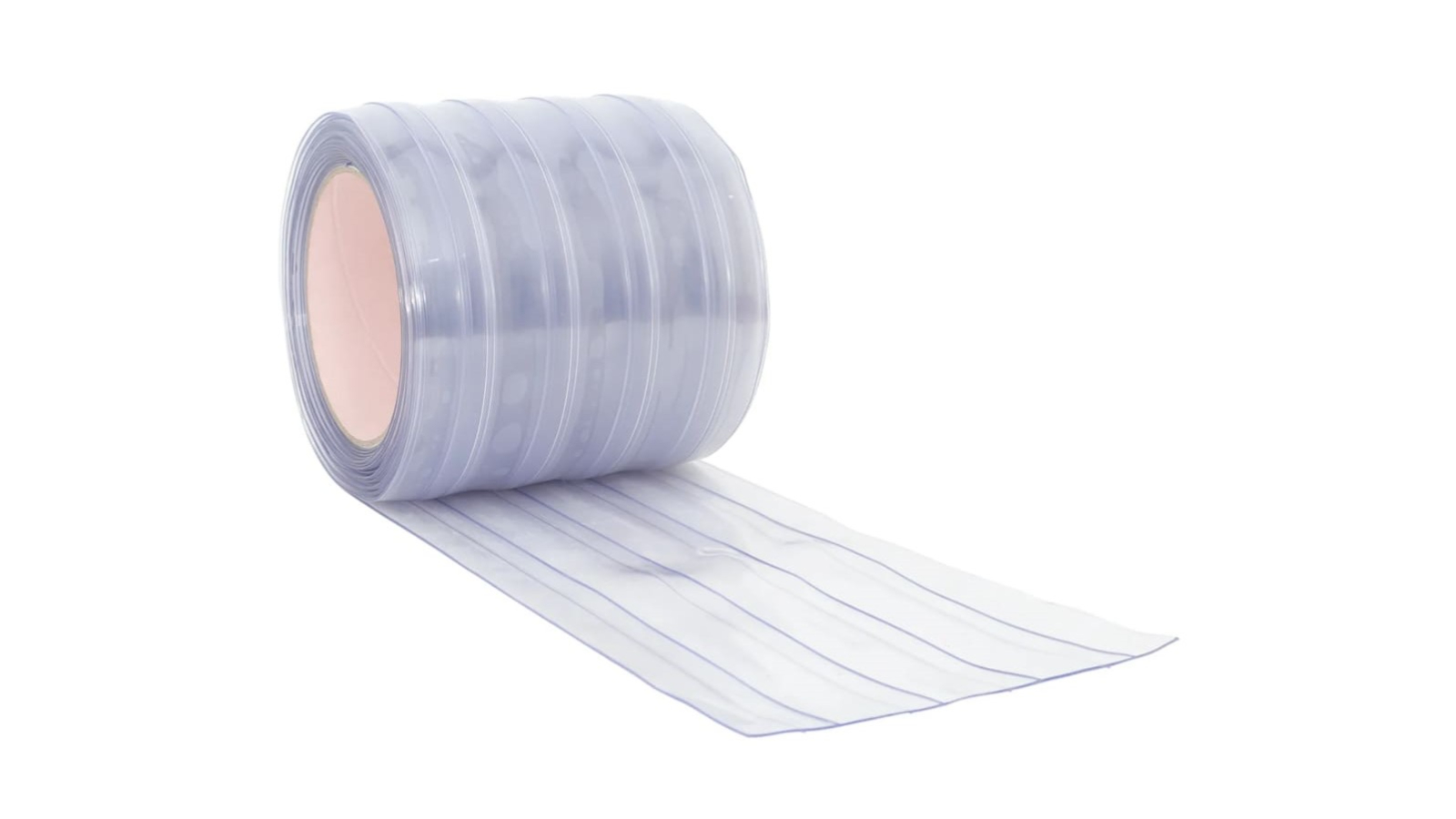 vidaXL PVC Transparent Door Curtain - 50metre