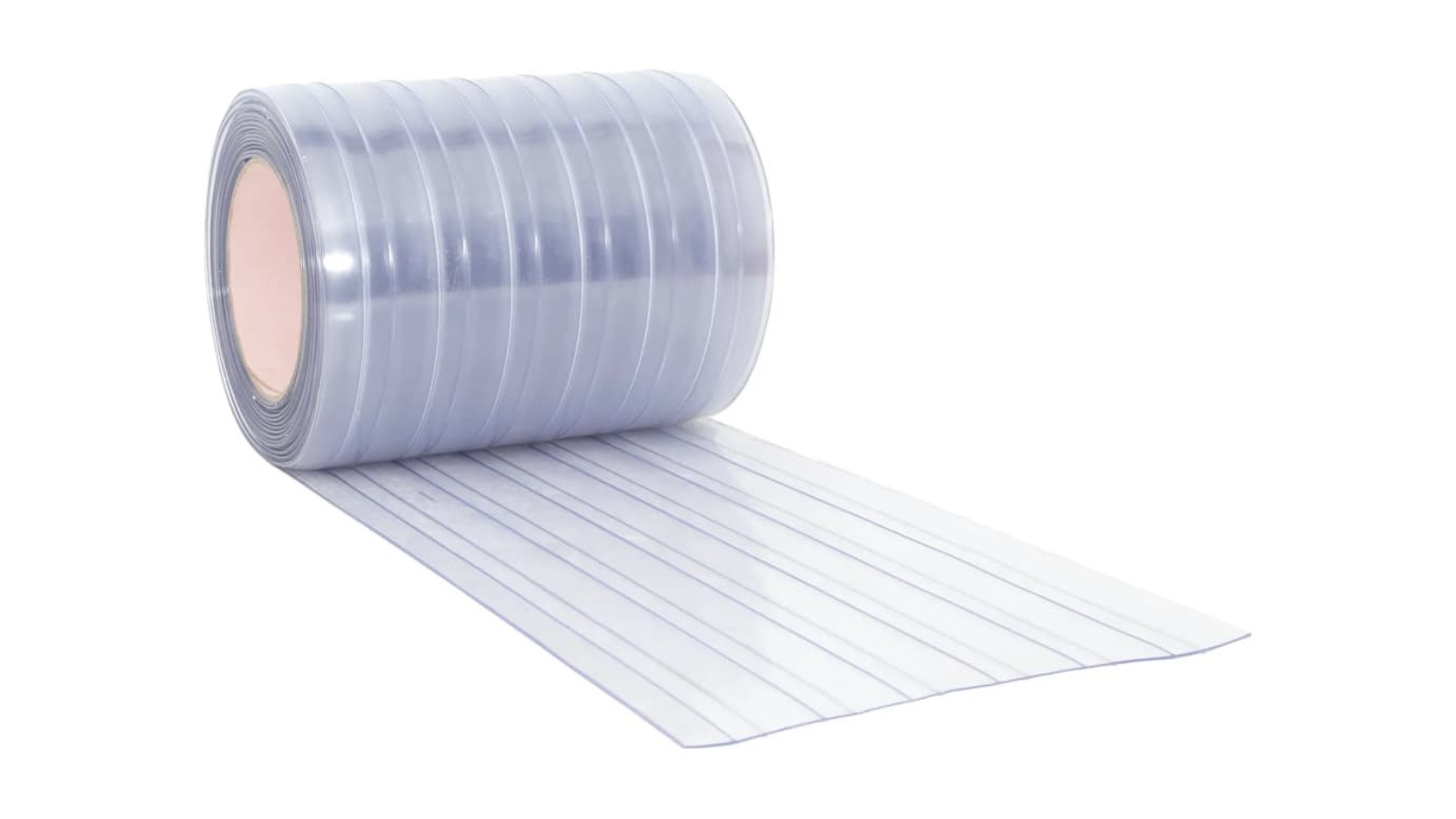 vidaXL PVC Transparent Door Curtain - 30 x 0.26cm