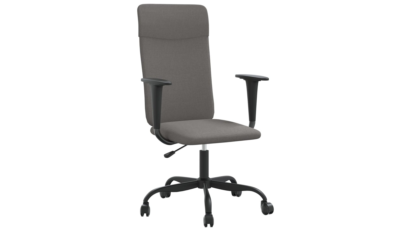 vidaXL Dark Grey Fabric Adjustable Height Office Chair
