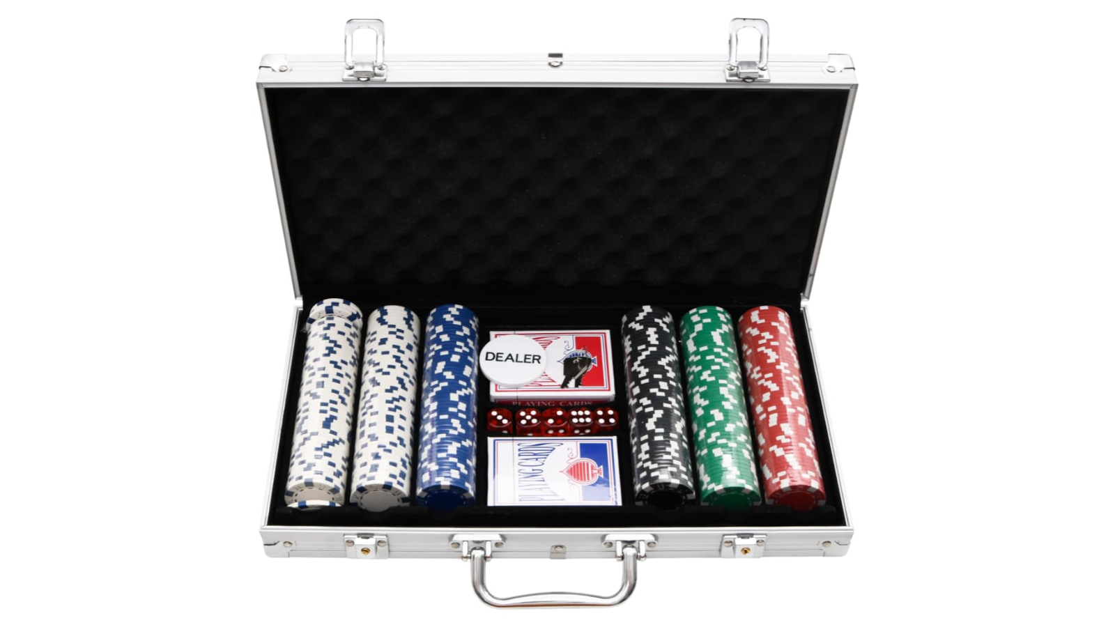 vidaXL Set of 300 Poker Chip