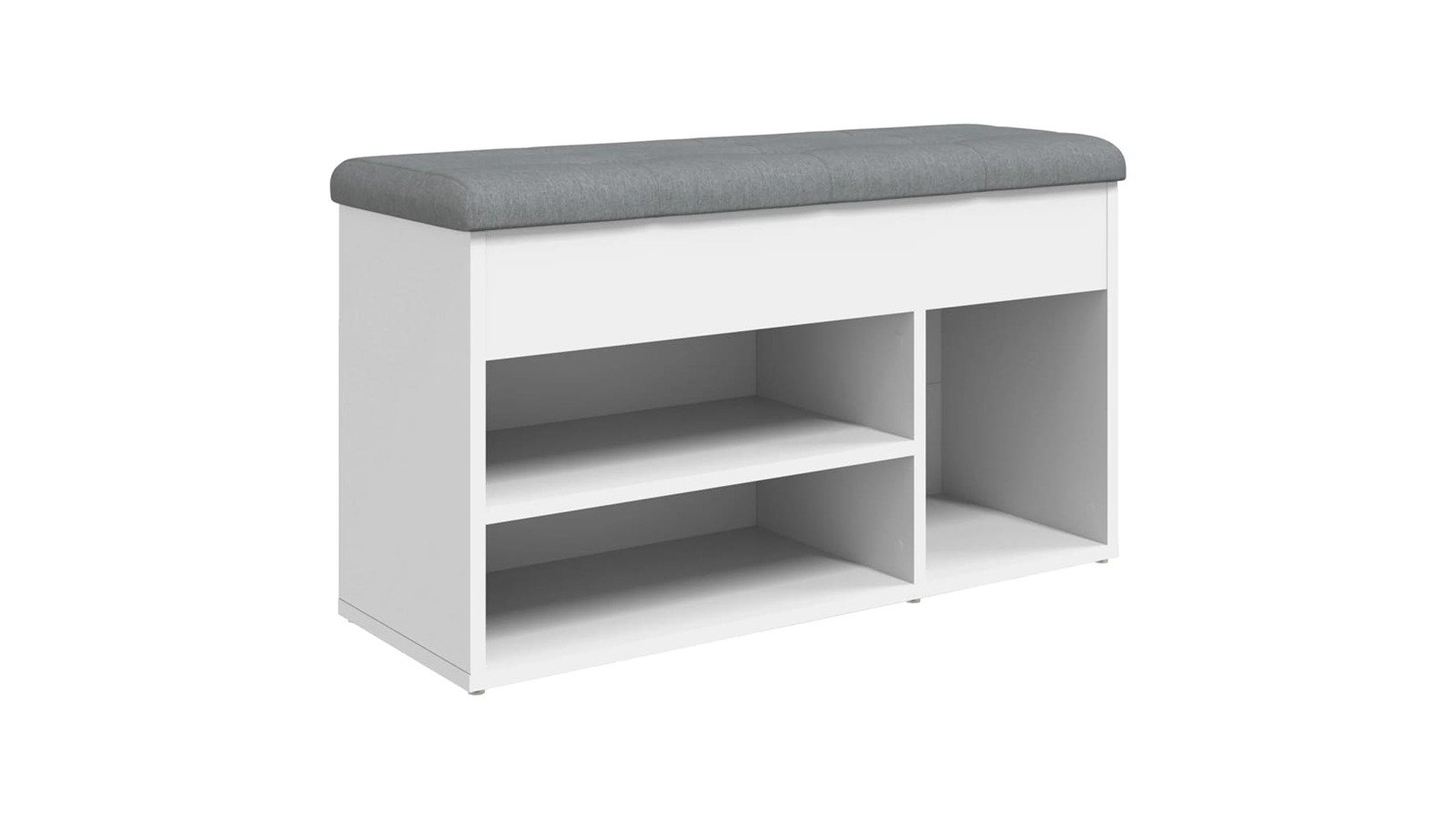 vidaXL Engineered Wood 82 x 32 x 45.5cm Shoe Bench - White