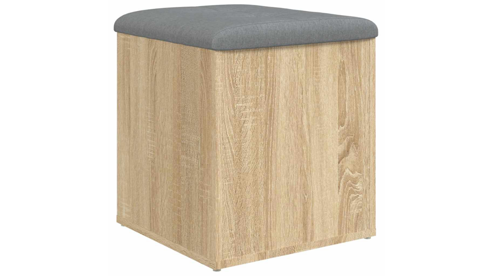 vidaXL 42 x 42 x 45cm Engineered Wood Storage Bench - Sonoma Oak