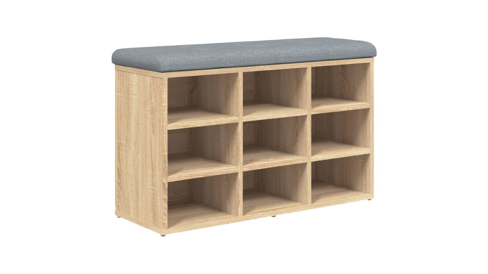 vidaXL 82 x 32 x 50cm Engineered Wood Shoe Bench - Sonoma Oak
