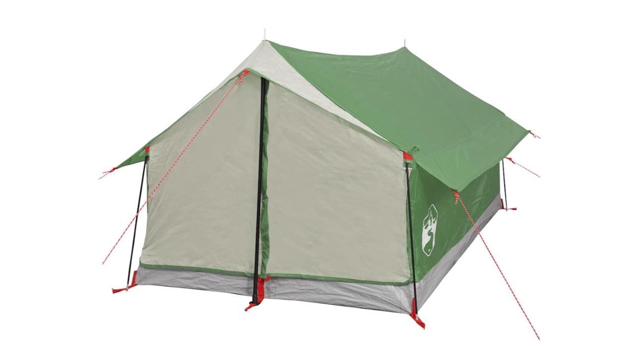 vidaXL 2-Person Green Waterproof Camping Tent - 193 x 122 x 96cm