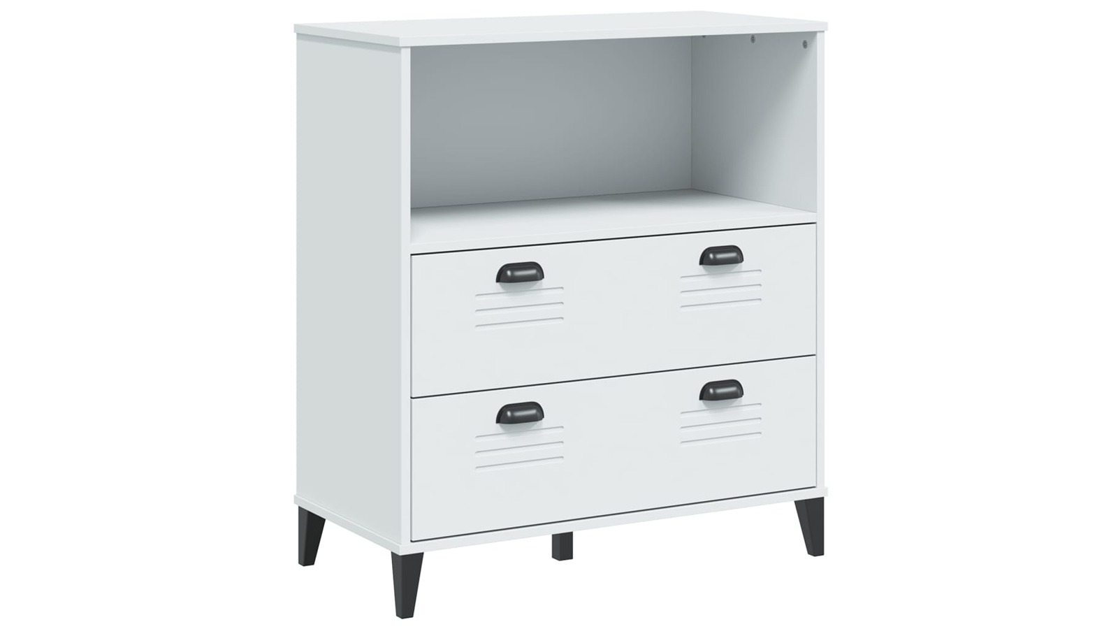 vidaXL Engineered Wood 80 x 40 x 90cm Viken Bookcase - White