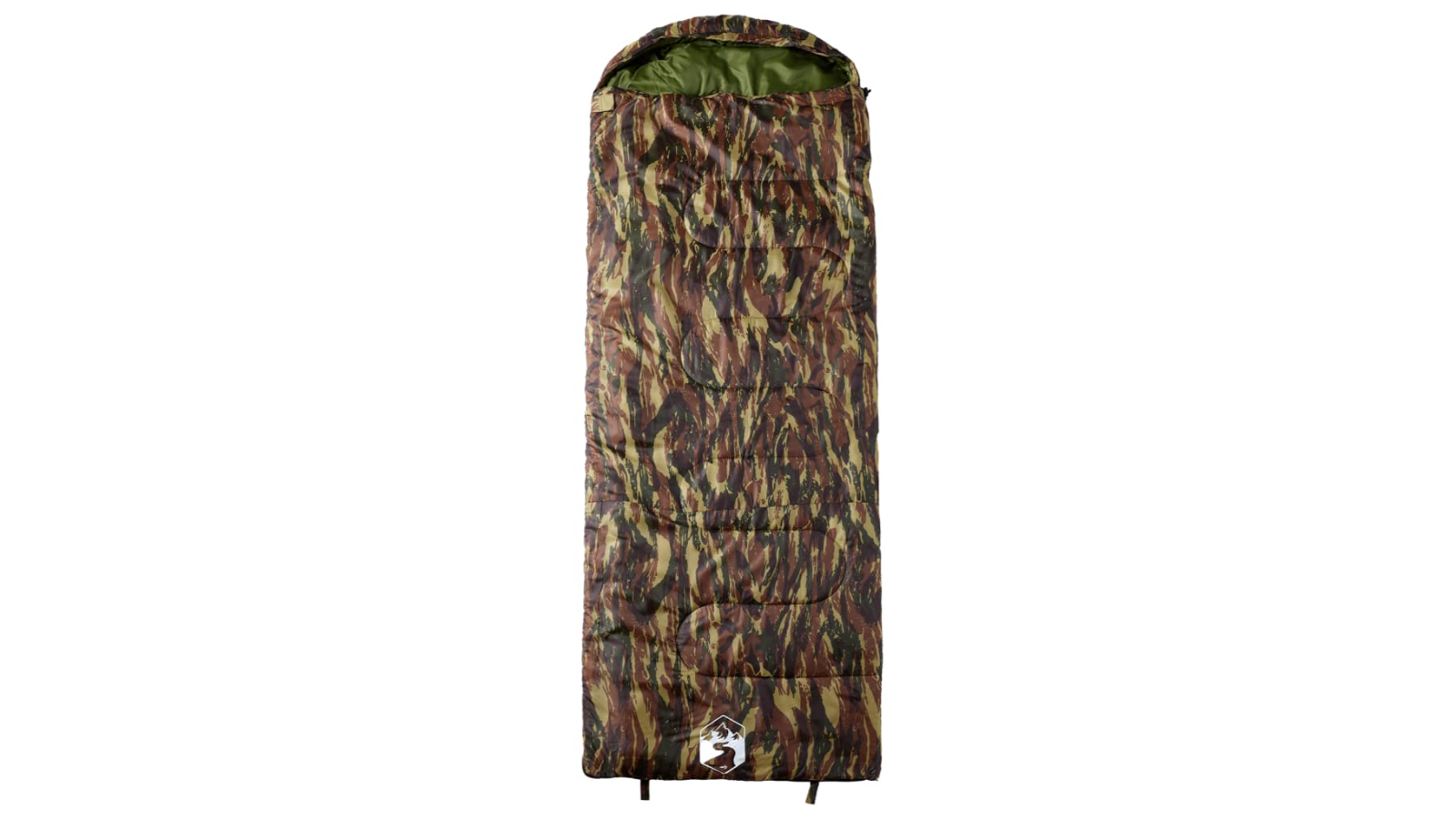 vidaXL 3-4 Seasons Sleeping Camping Bag for Adults - Camouflage