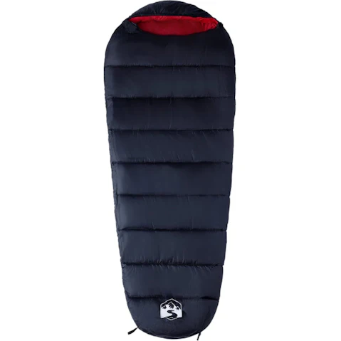 vidaXL 3 Seasons Mummy Camping Sleeping Bag for Adult