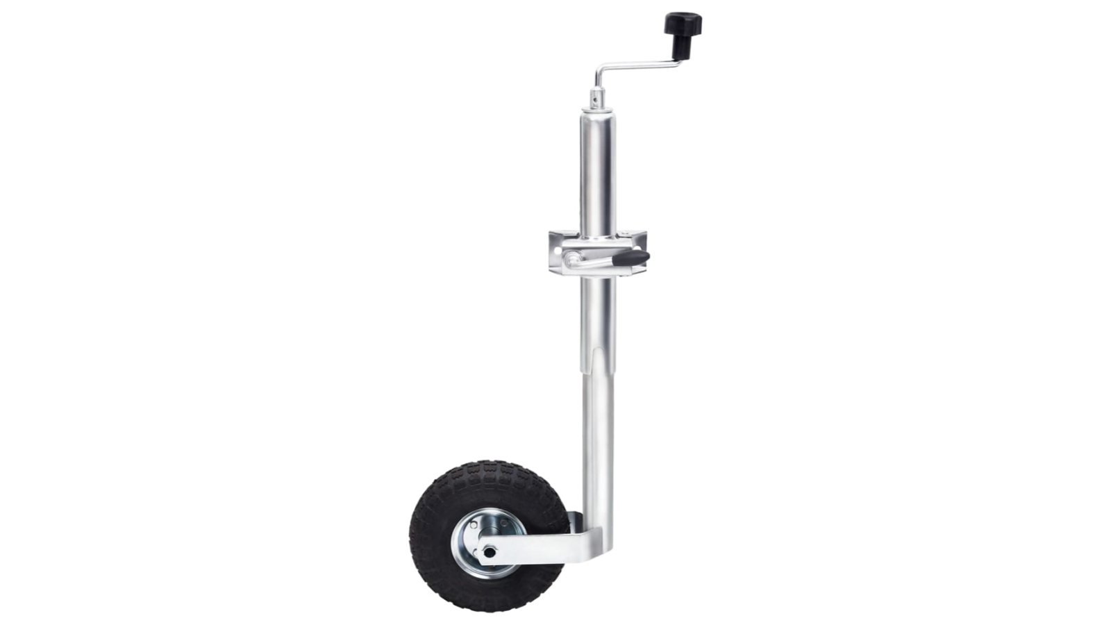 vidaXL 4.8cm Jockey Wheel with 2 Support Tubes and 3 Split Clamp