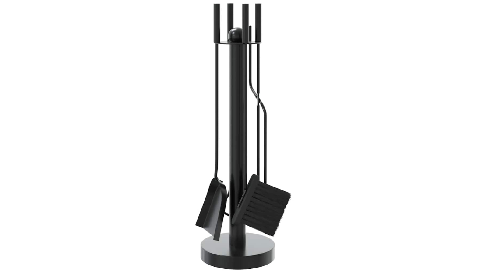vidaXL 5 Piece Steel 18 x 56cm Fireplace Tool