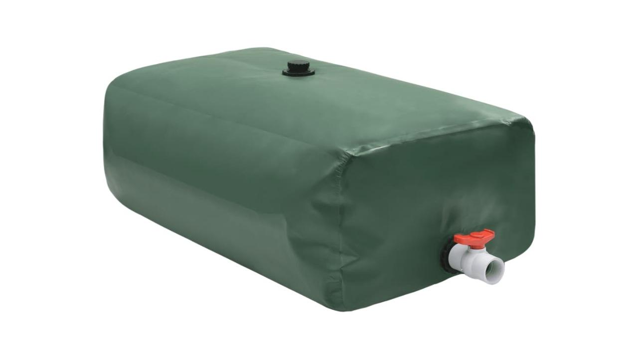 vidaXL PVC Water Tank with Foldable Tap - 1500 Litre