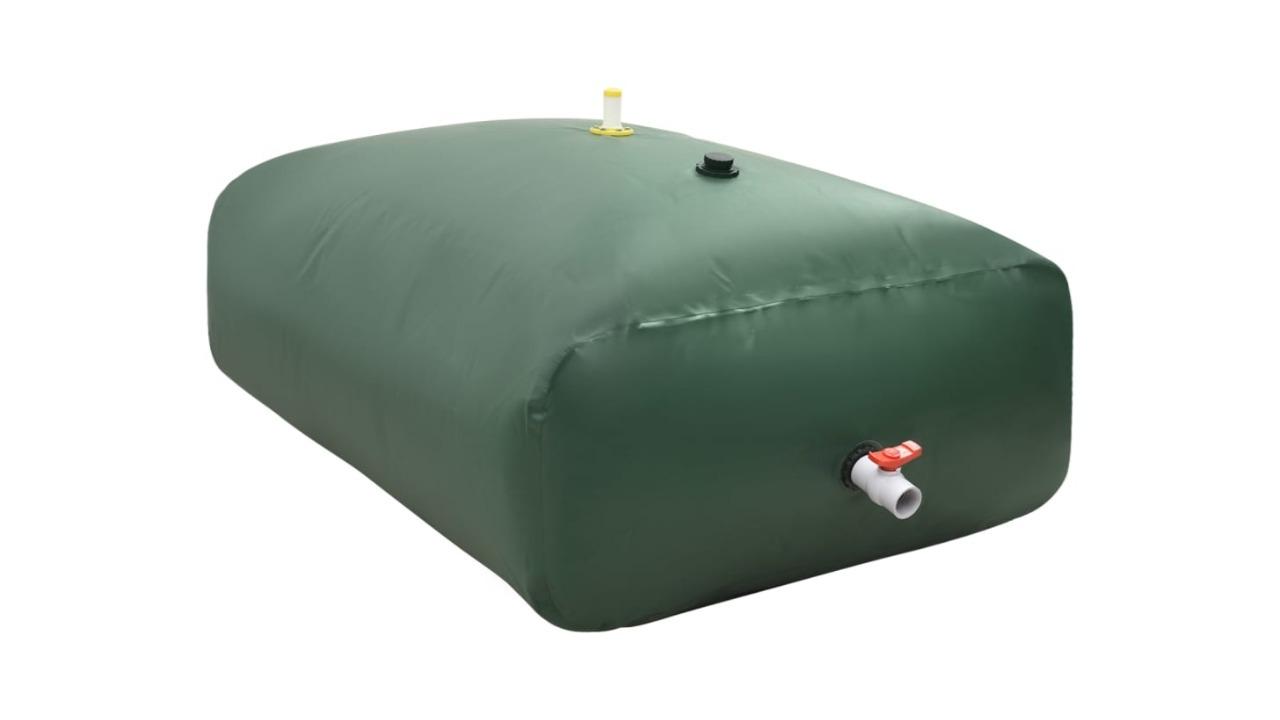vidaXL PVC Water Tank with Foldable Tap - 2100 Litre