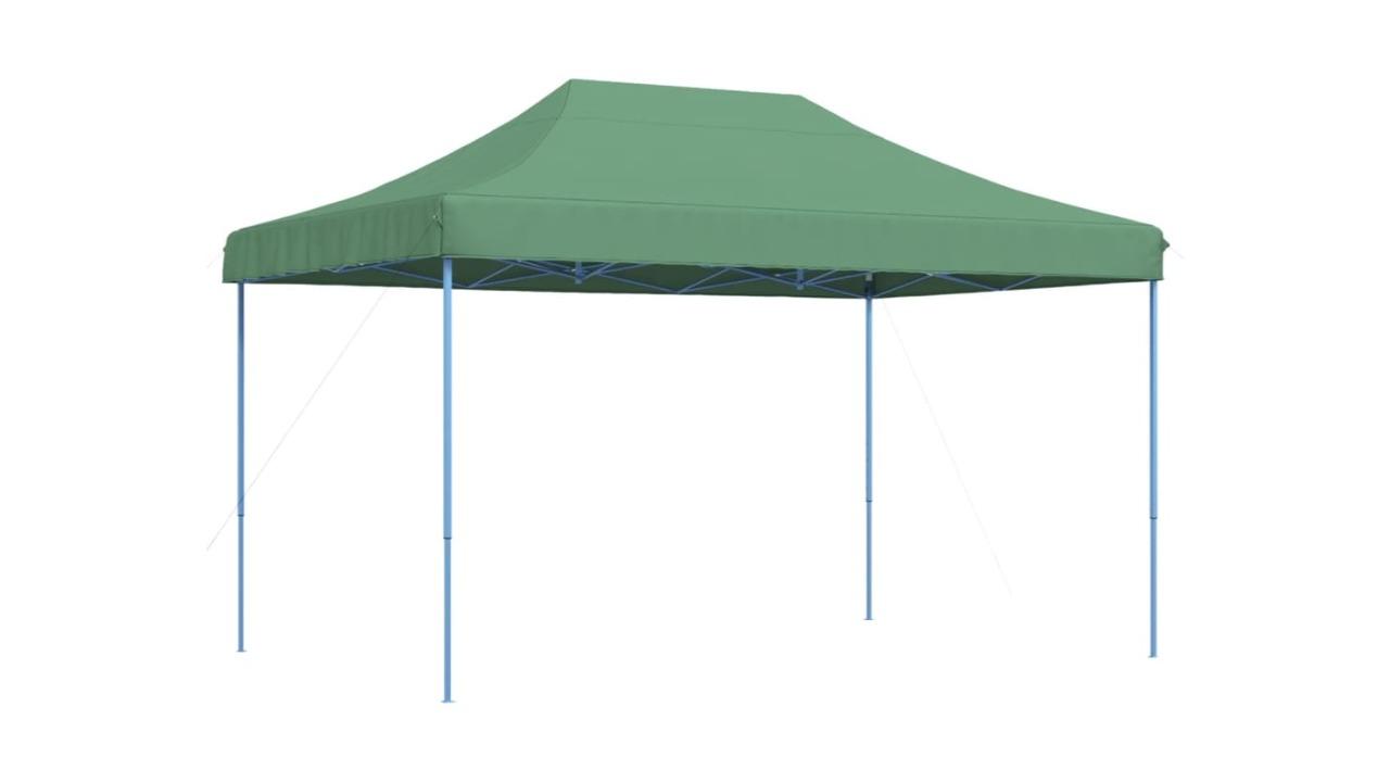 vidaXL 440 x 292 x 315cm Pop-Up Foldable Party Tent - Green