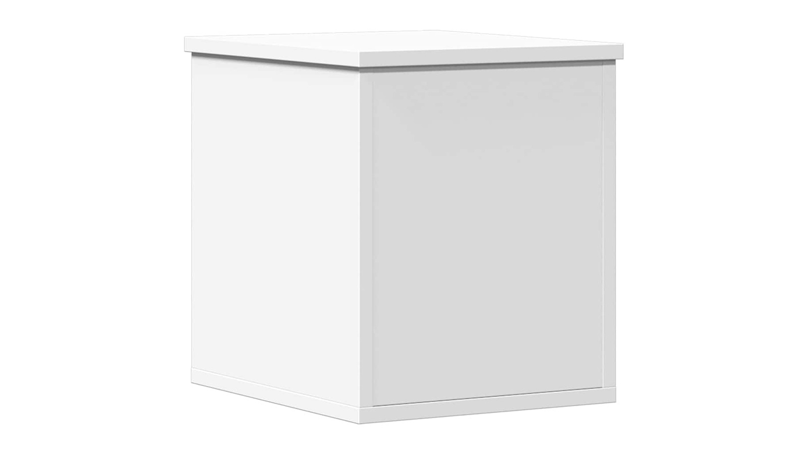 vidaXL White Engineered Wood Storage Box - 30 x 35 x 35cm